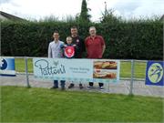 David with reps from Sponsors Pattons Bakery